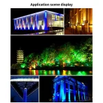 100W LED floodlight lighting applications