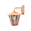 1L Copper Down Outdoor Wall Light