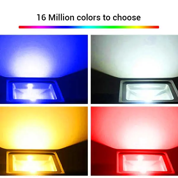 50W LED Floodlight with 16 million colours to choose