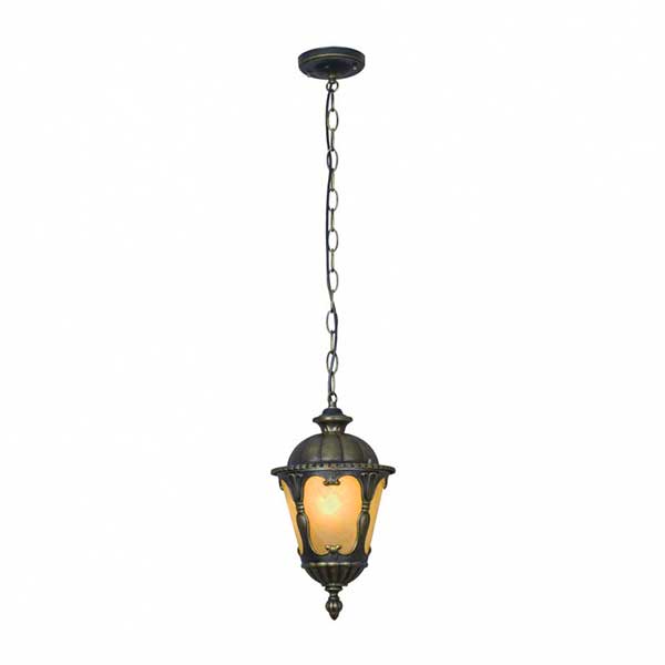 Aged Bronze Outdoor Hanging Lantern | Outdoor Lights