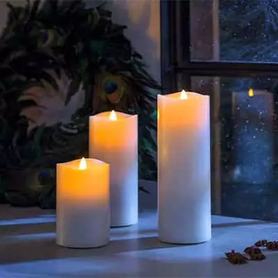 Christmas Candles and Arches