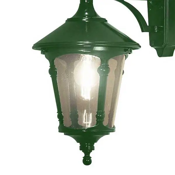 Round Lid Downlight Outdoor Lantern