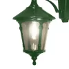 Green Round Lid Downlight Outdoor Lantern