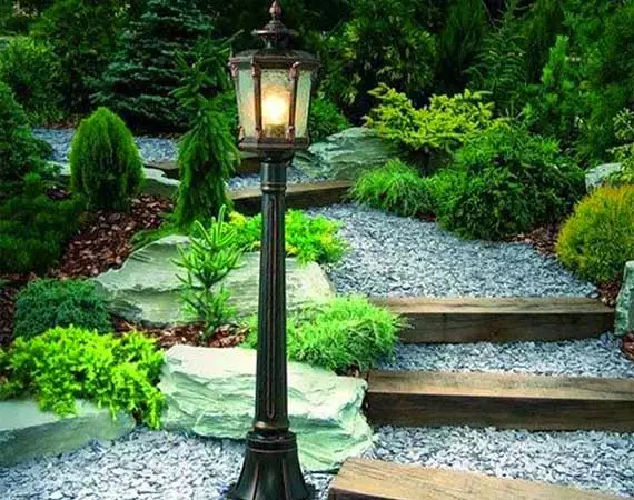 Lamp Post Garden Lights