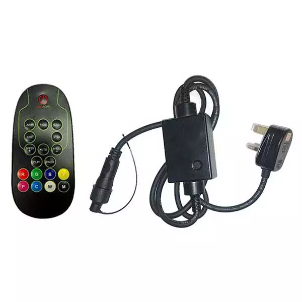 Power Lead and Remote Controller For Colour Changing String Lights