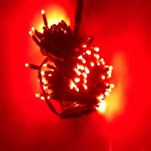 Red Connectable LED Christmas Lights