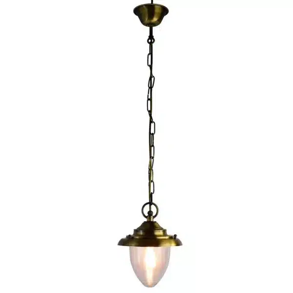 Solid Brass Outdoor Hanging Lantern