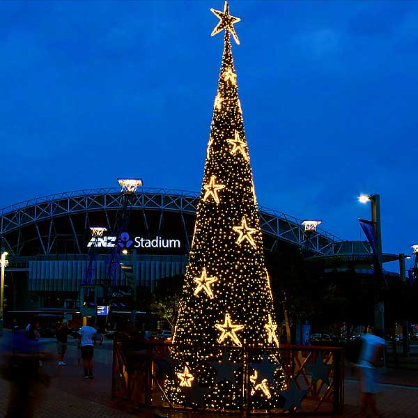 3D Star Christmas Tree
