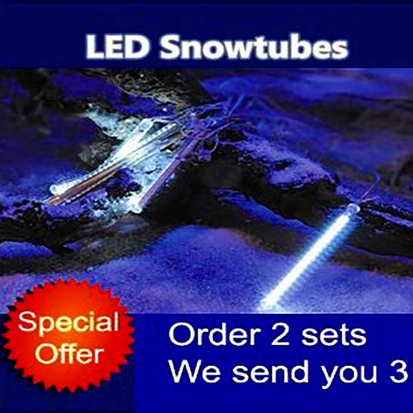 LED Snowtubes- Christmas Lights