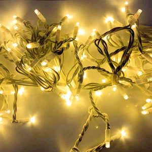 low voltage Christmas Lights White Cable