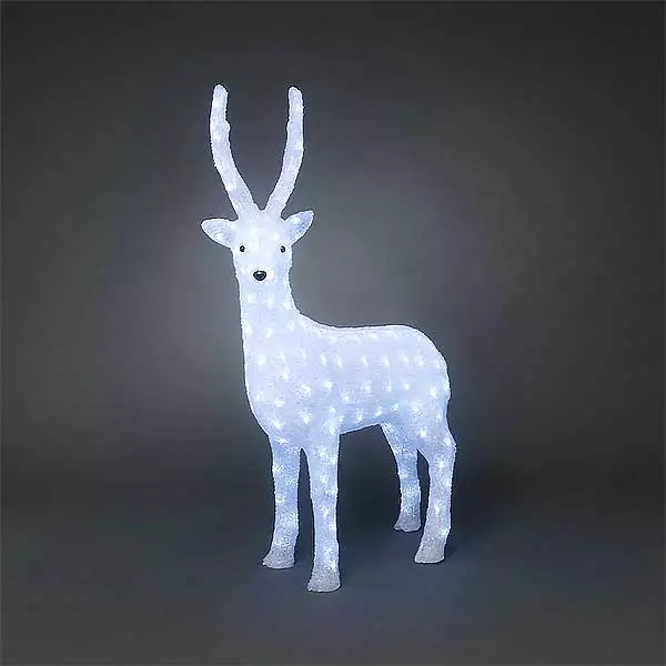 LED acrylic reindeer 105CM for outdoor Christmas decorations