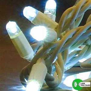 Low Voltage White Cable Ice White Christmas Lights