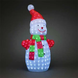LED Acrylic Snowman 90CM Outdoor Christmas Decoration