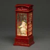 Snowman Lantern Phone Box