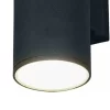 Outdoor wall light in black colour