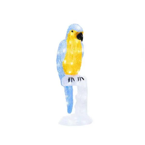 LED Acrylic Parrot Outdoor Decoration