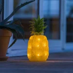 LED Acrylic Pineapple Outdoor Decor