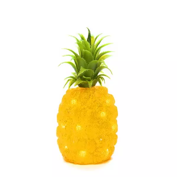 LED Acrylic Pineapple Outdoor Decor