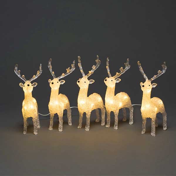 LED Acrylic Reindeer