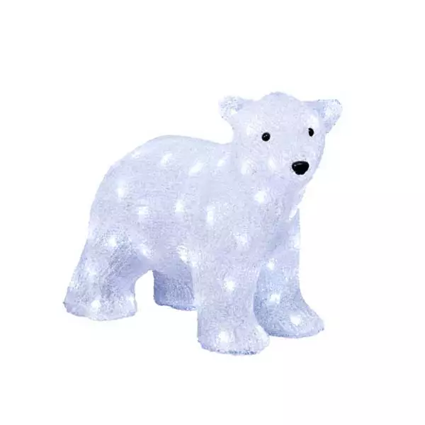 LED Polar Bear Outdoor Christmas Decoration