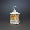 Water lantern small Santa for indoor Christmas tabletop decorations