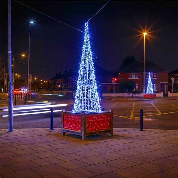 3D Christmas Trees - Fantasy Lights Group