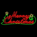 LED Christmas Sign Outdoor Decoration