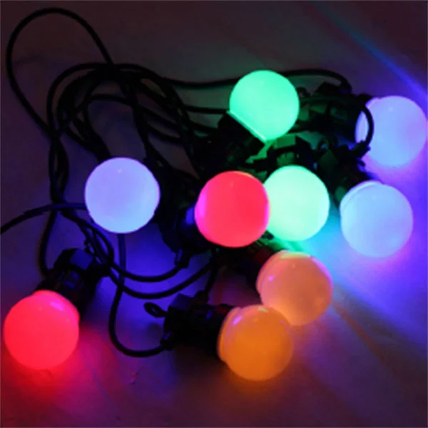 Set 10 Multi Coloured Multi Function Festoon Party Lights Copper Pin Wire LEDs 
