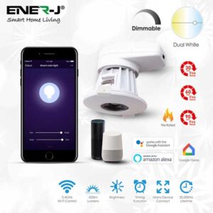 Smart WiFi Fire Rated Downlight, 8W, CCT Changeable & Dimming
