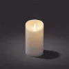 LED Wax Candle White 18cm