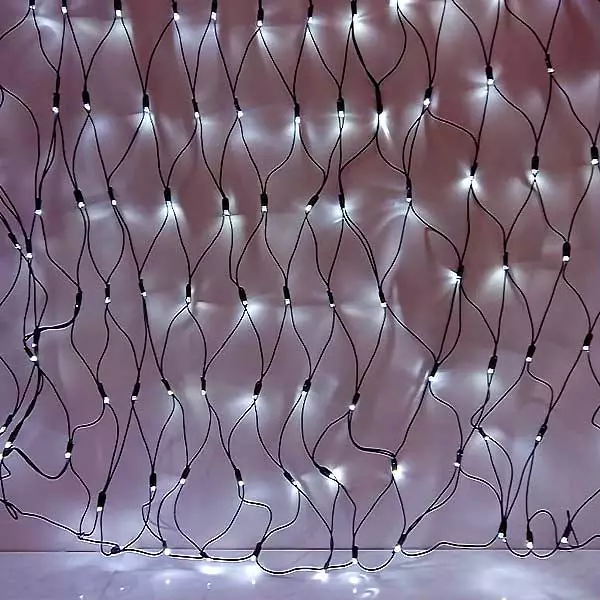Net Lights 200 LED Ice White