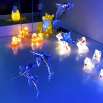 Hanging LED Dolphins