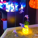 Hanging LED Dolphins