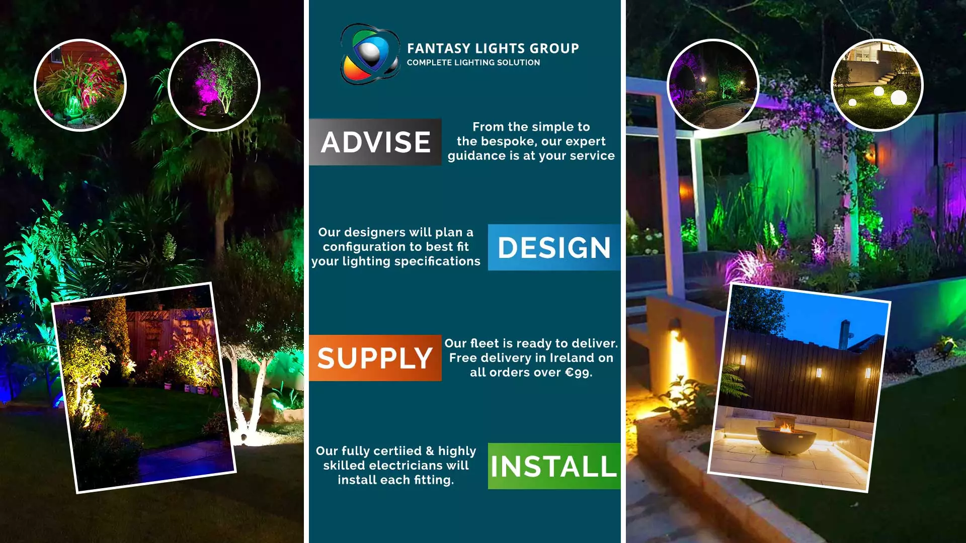 Outdoor and Garden Lighting ADSI Service