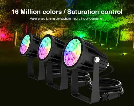Colour changing LED Floodlights
