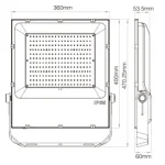 Colour Changing Floodlight Dimensions Image
