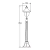 Measurements Lamp Post