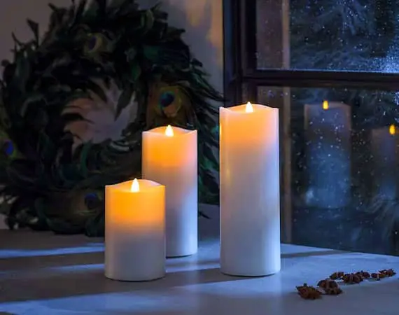 Christmas Candles and Arches
