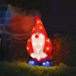 LED Acrylic Santa 36CM Outdoor Christmas Decoration