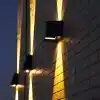 Solar Powered Outdoor Wall Light