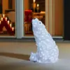 Acrylic Polar Bear Outdoor Christmas Decoration