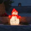Acrylic Snowman 32CM Outdoor Christmas Decoration