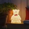 Acrylic Teddy Bear Outdoor Decoration