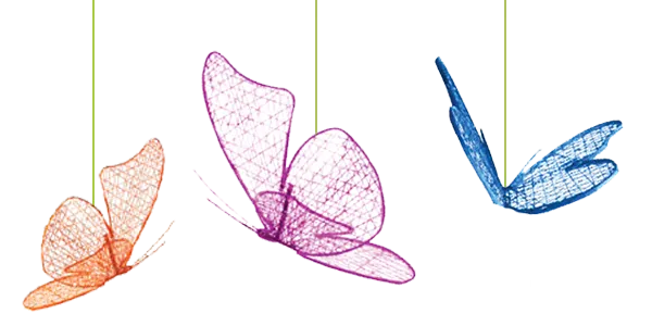 Hanging Butterfly Decorations