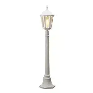 White Outdoor Lamp Post Light