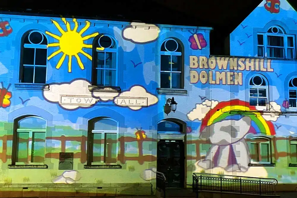 Cultural Gobo Projections Carlow Town Hall