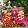 Metal Sleigh Christmas Decoration