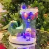 Musical LED Elf Shoe House Christmas Tabletop Decoration