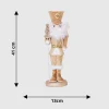 Champagne Nutcracker Soldier Christmas Decoration