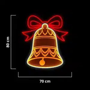 Christmas Bell Outdoor Decoration Feature